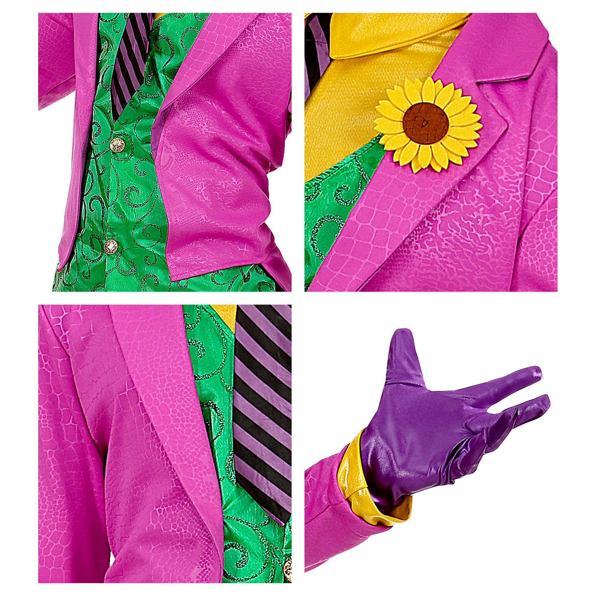 "EVIL CLOWN" (Frack mit Hemd und Weste, Hose, Krawatte, Handschuhe) – Ansicht 4