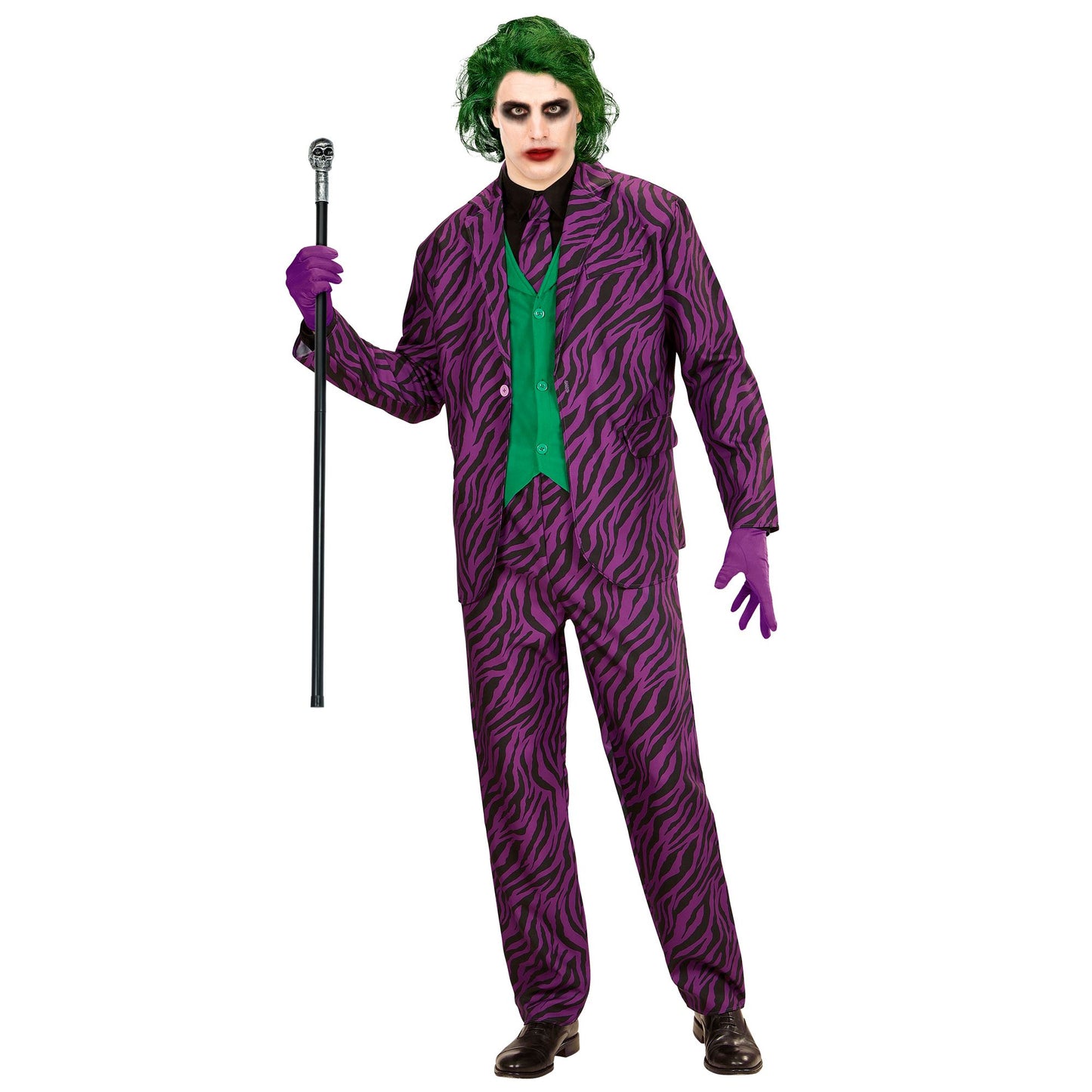 "EVIL CLOWN" (Jacke mit Weste, Hose, Krawatte) – Vorderansicht