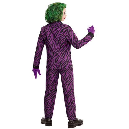 "EVIL CLOWN" (Jacke mit Weste, Hose, Krawatte) – Detailansicht