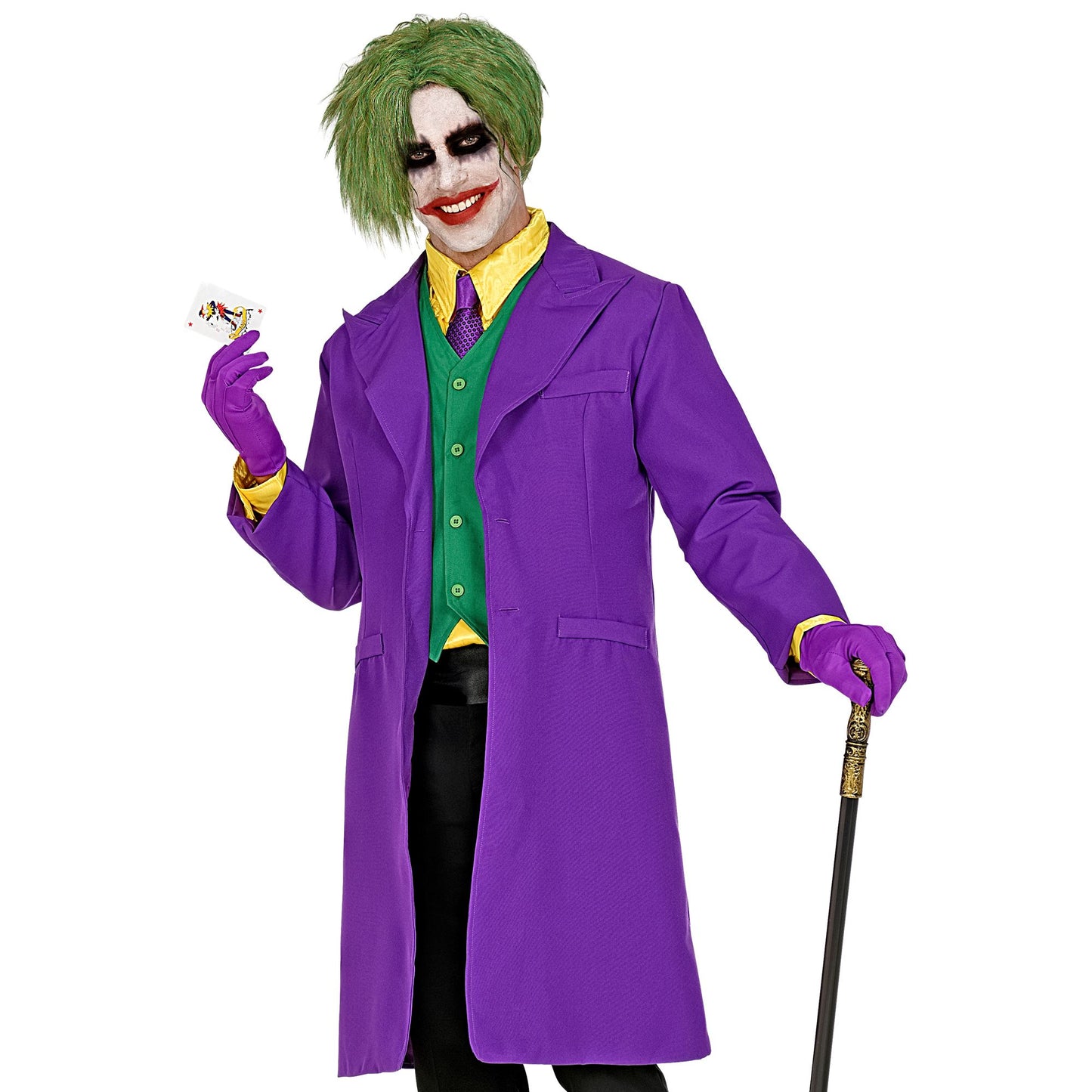"EVIL CLOWN" (Mantel mit Weste) – Vorderansicht