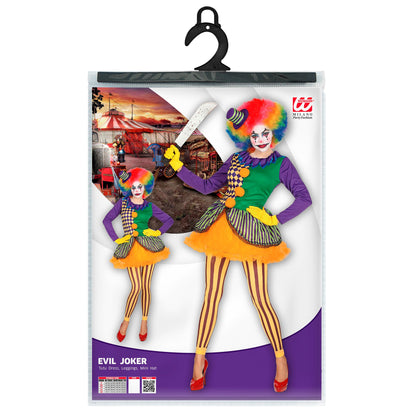 "EVIL JOKER" (Kleid, Leggings, Minihut) – Ansicht 4