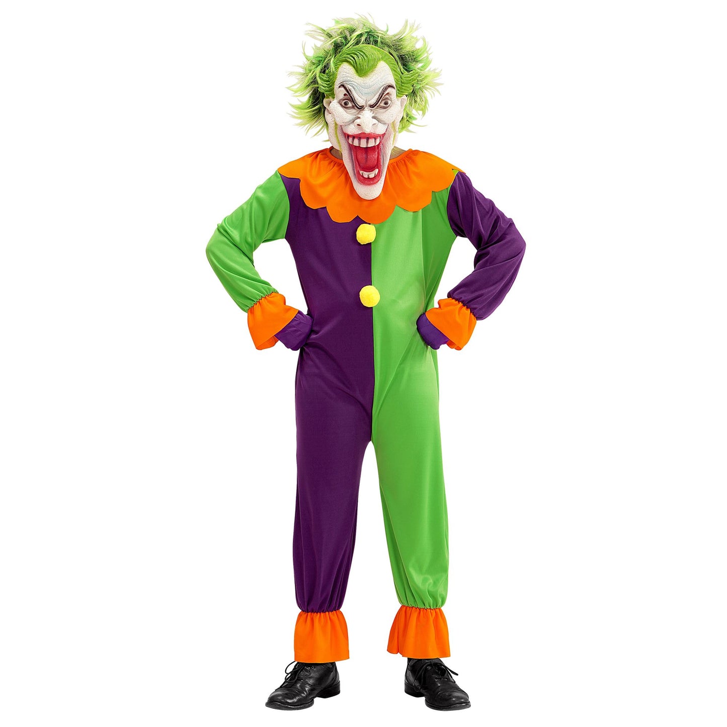 "EVIL JOKER" (Kostüm, Maske) – Detailansicht