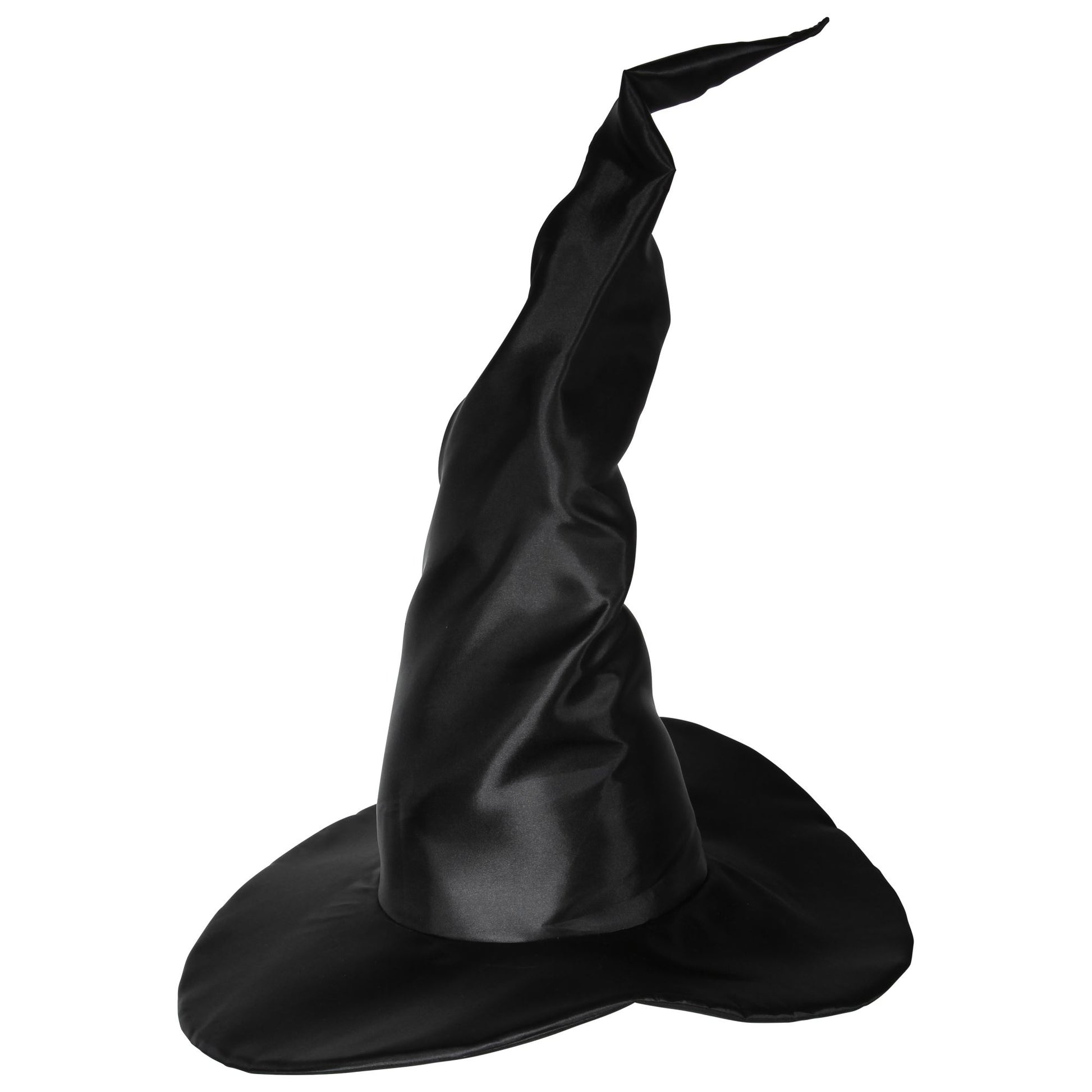 "EXTRA GROßER MODELLIERBARER SATIN HEXENHUT" – Vorderansicht