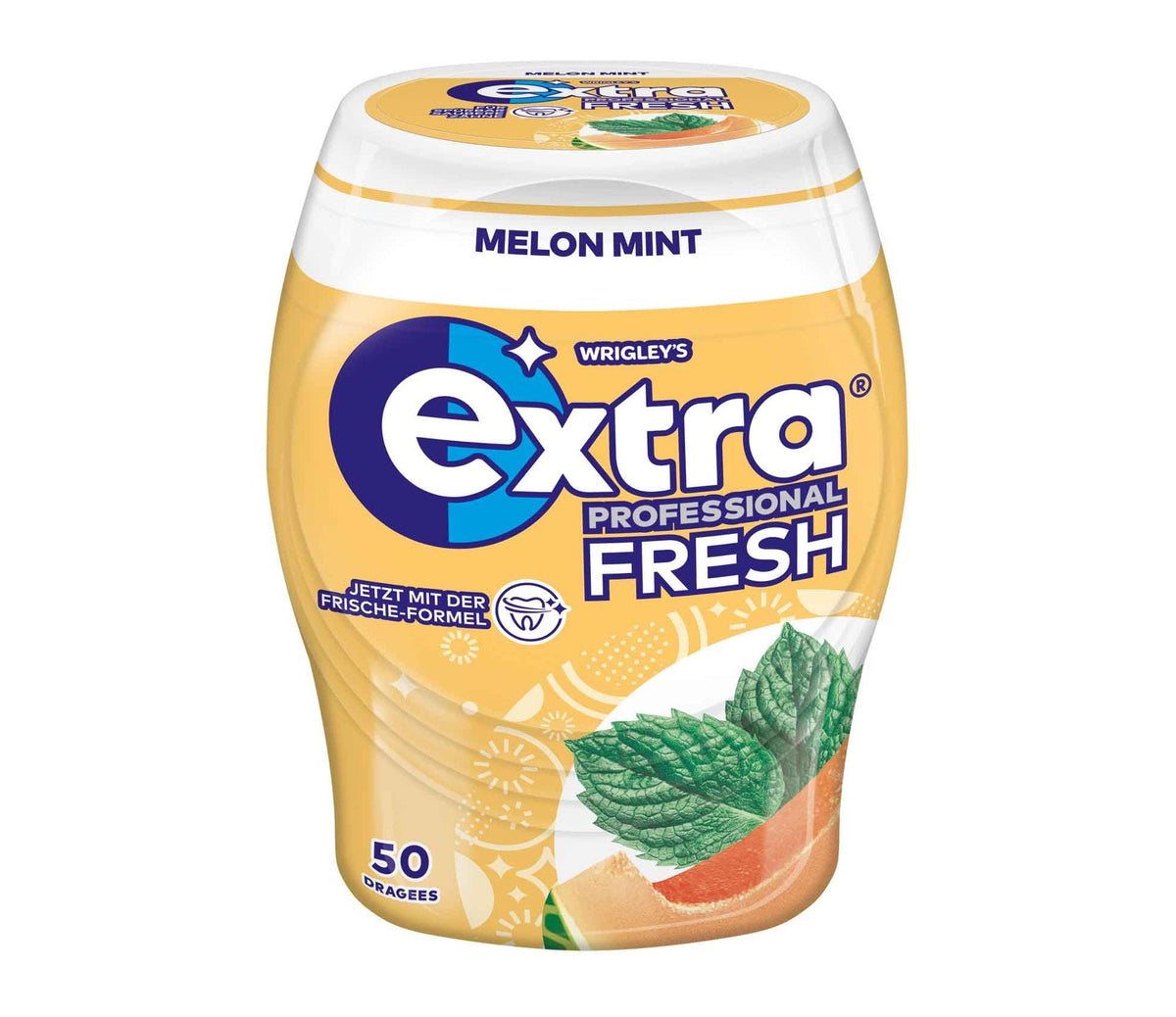 Wrigleys Extra Professional Fresh Melon Mint zuckerfreier Kaugummi 50 Stück 70 g