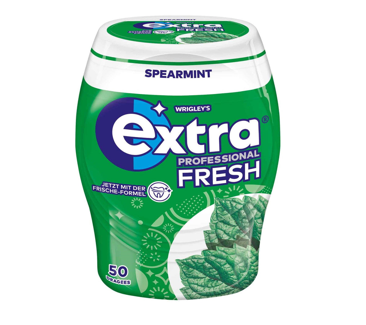 Wrigleys Extra Professional Fresh Spearmint 50 zuckerfreie Kaugummis 70 g