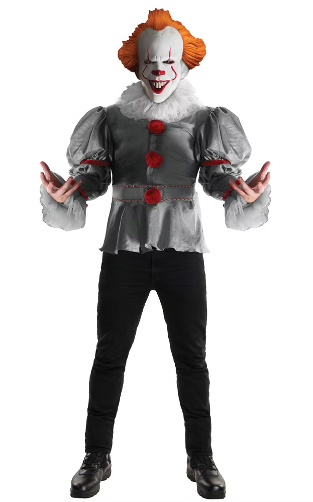 Pennywise IT Deluxe Herren Kostüm 2017 mit Maske