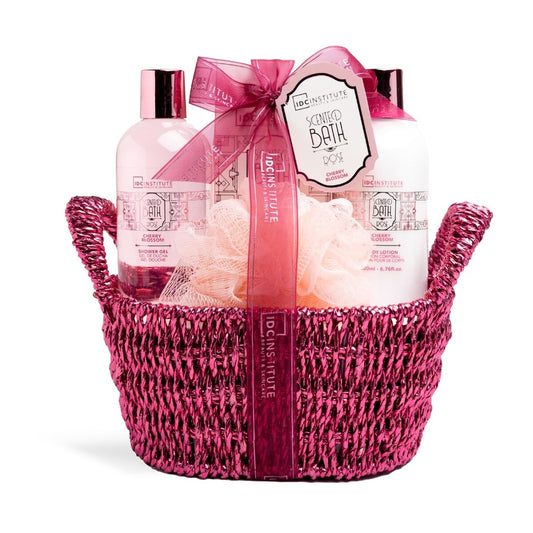 IDC INSTITUTE IDC INSTITUTE Duftendes Bade-Set Rose 4-teilig Kosmetik