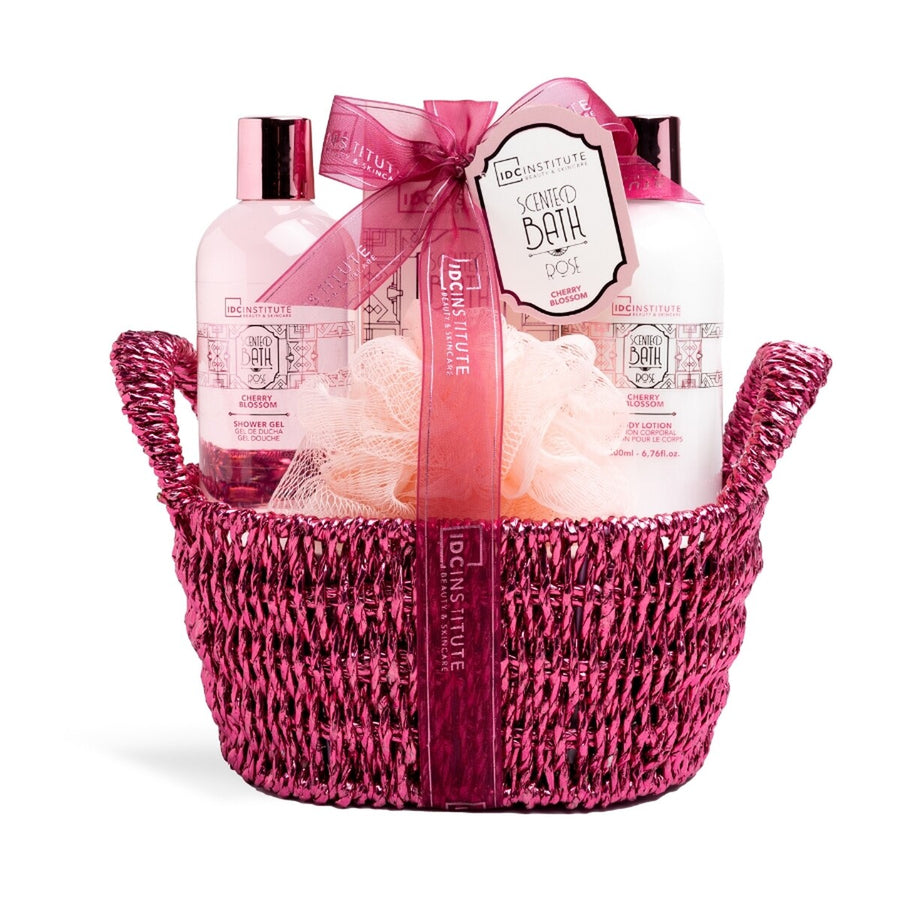 IDC INSTITUTE IDC INSTITUTE Duftendes Bade-Set Rose 4-teilig Kosmetik