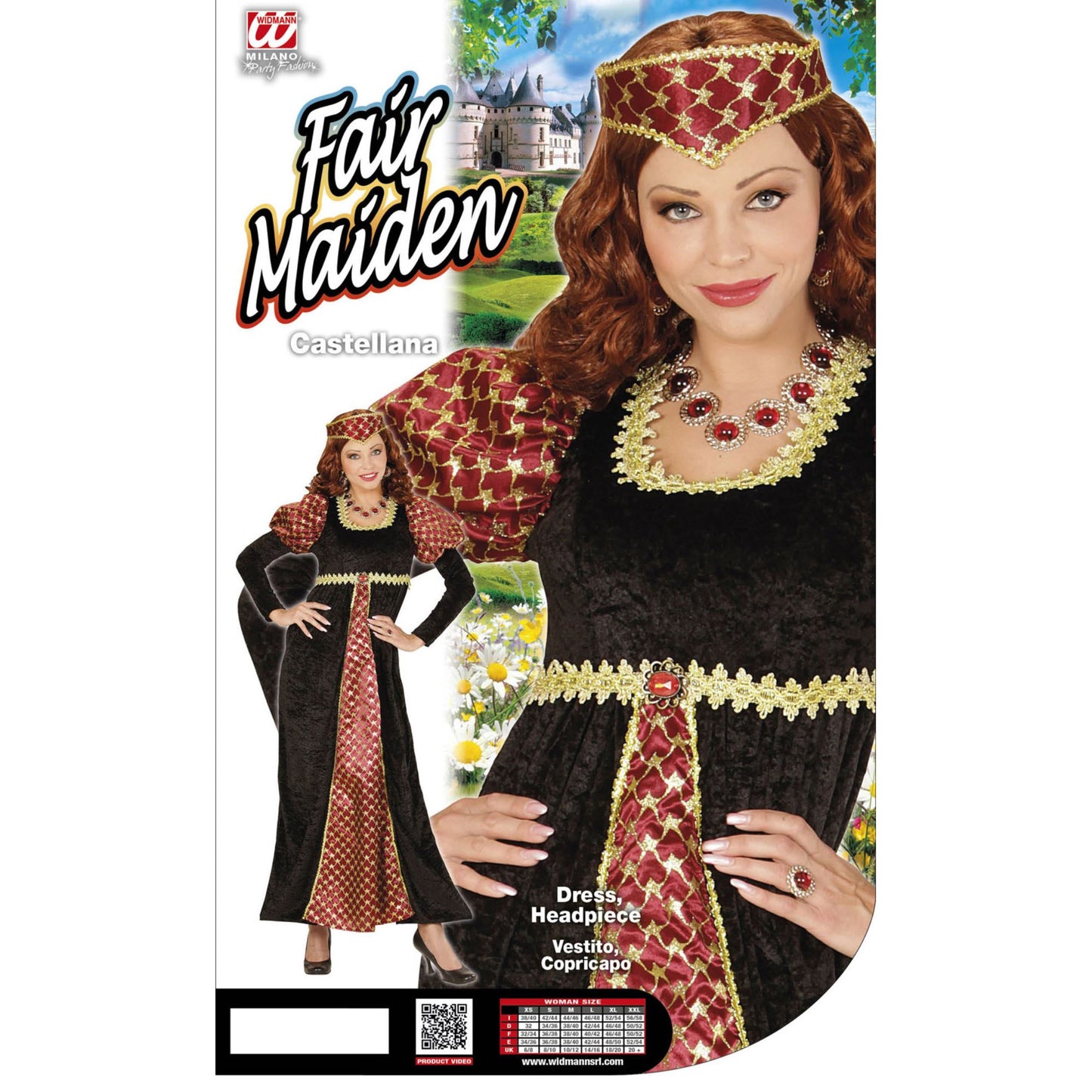 "FAIR MAIDEN" (Kleid, Kopfbedeckung) – Ansicht 4