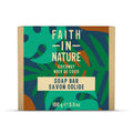 Faith In Nature, Coconut, Cleansing & Moisturising, Seifenstück, 100 g