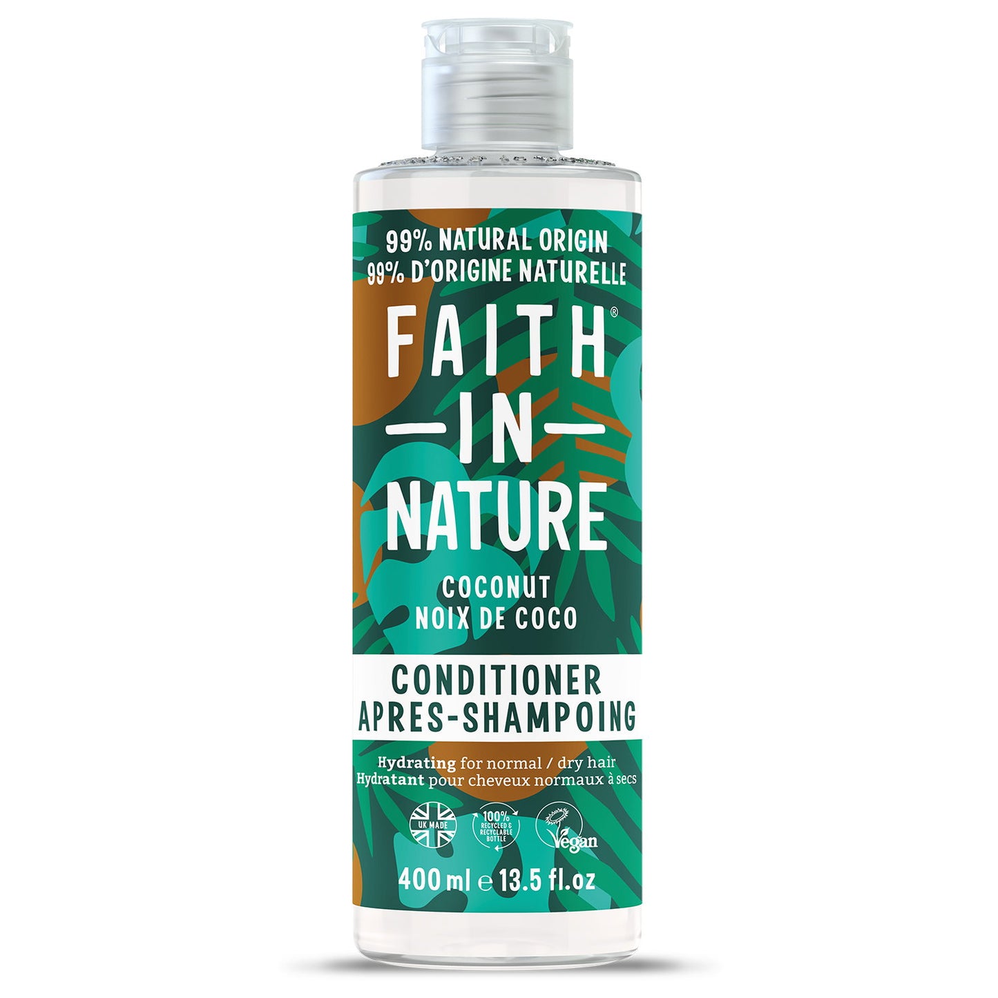 Faith In Nature, Coconut, Haarspülung, Hydrating & Softening, 400 ml