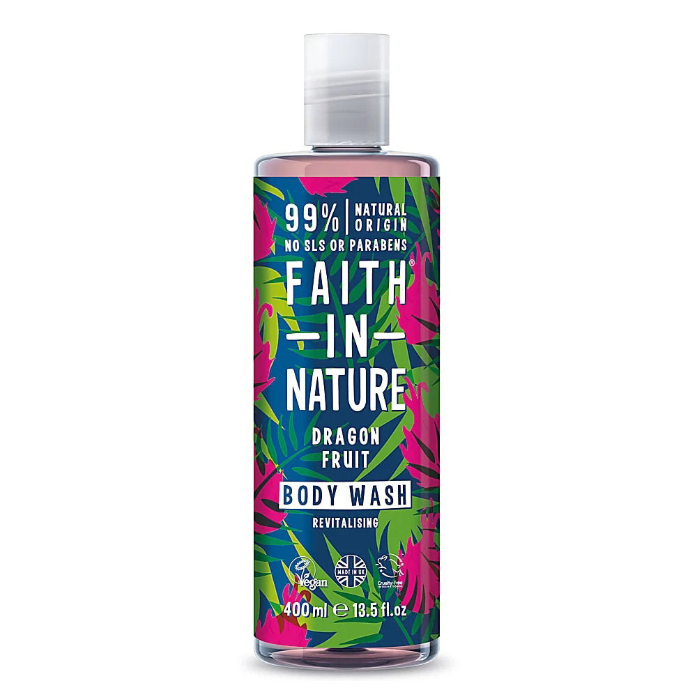 Faith In Nature, Dragon Fruit, Cleansing & Revitalising, Duschgel, 400 ml