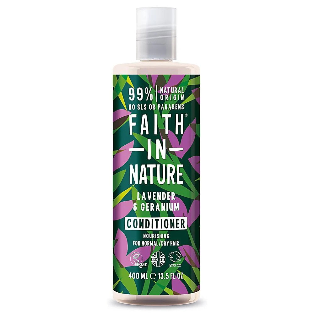 Faith In Nature, Lavender & Geranium, Haarspülung, Nahrhaft, 400 ml