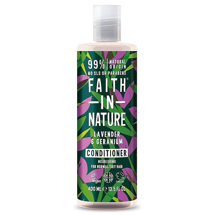 Faith In Nature, Lavender & Geranium, Haarspülung, Nahrhaft, 400 ml