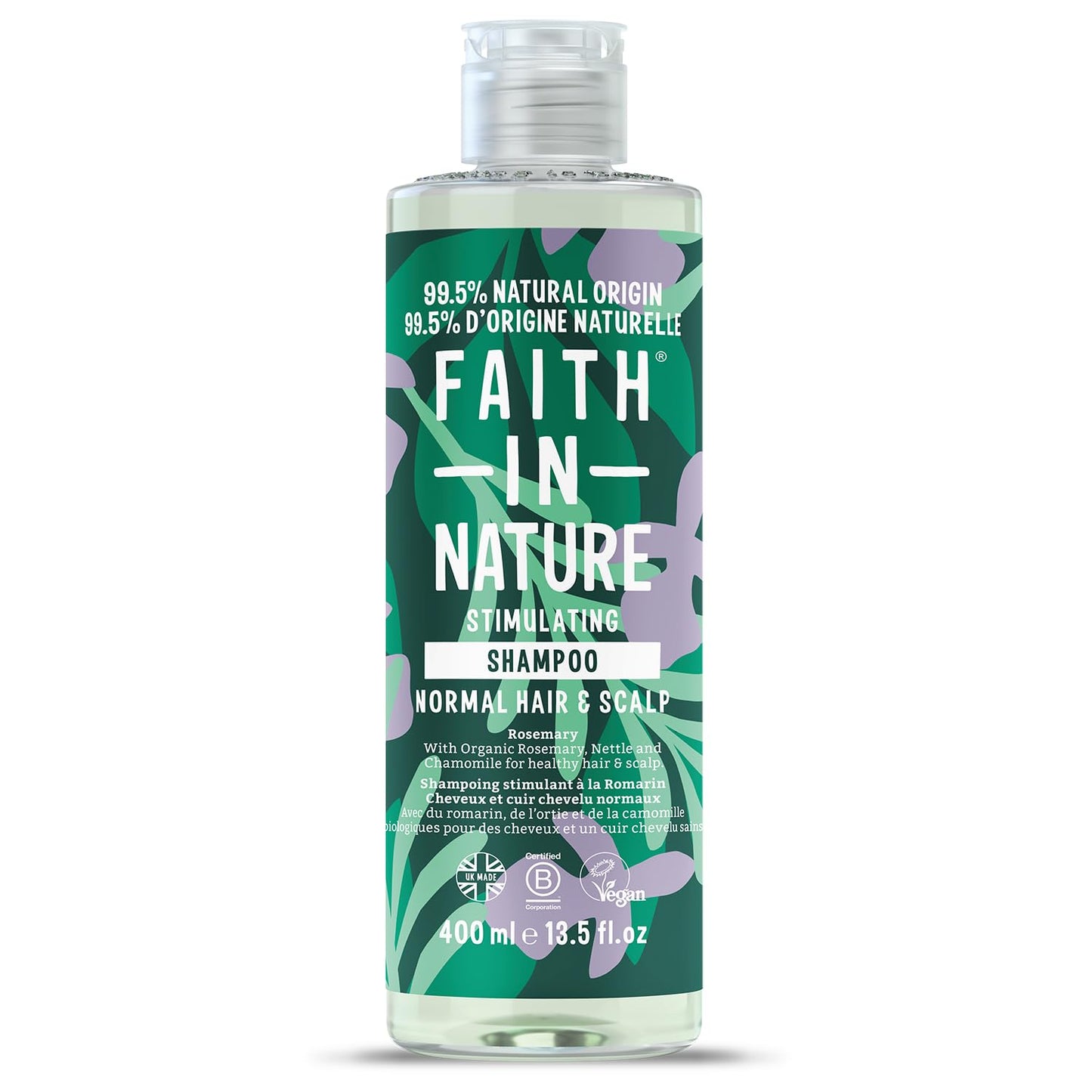 Faith In Nature Rosemary Haarshampoo mit Rosmarin 400 ml