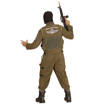 "FALLSCHIRMSPRINGER SPECIAL FORCES" (Overall, Weste, Kapuze) – Ansicht 4