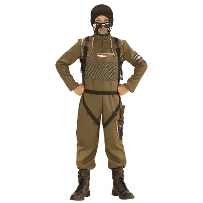 "FALLSCHIRMSPRINGER SPECIAL FORCES" (Overall, Weste, Kapuze) – Ansicht 3