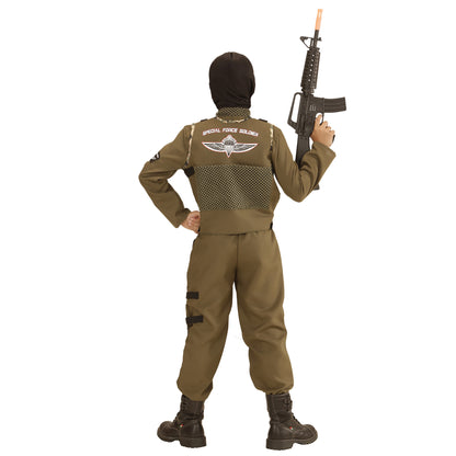 "FALLSCHIRMSPRINGER SPECIAL FORCES" (Overall, Weste, Kapuze) – Ansicht 4