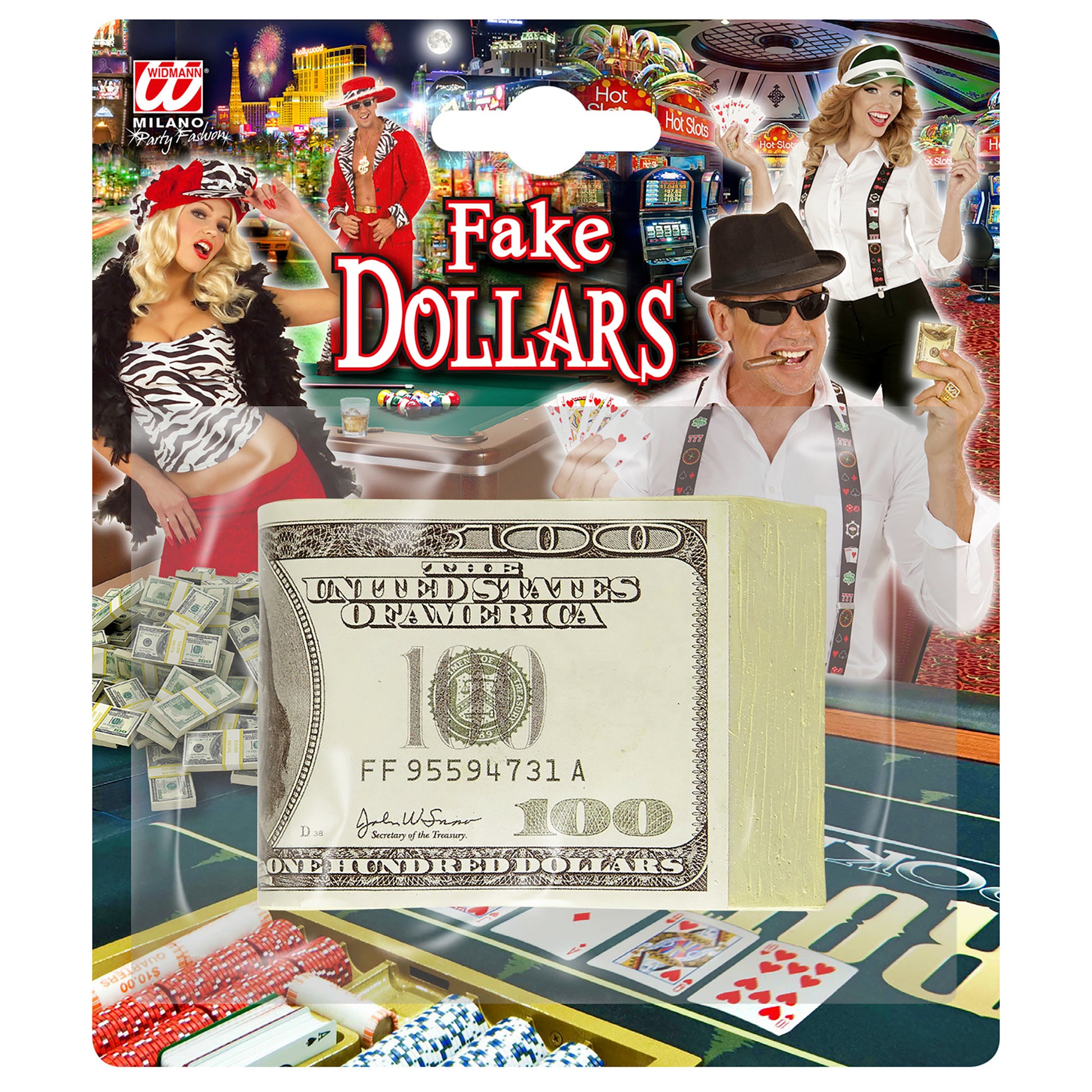 "FALSCHE DOLLAR" – Vorderansicht