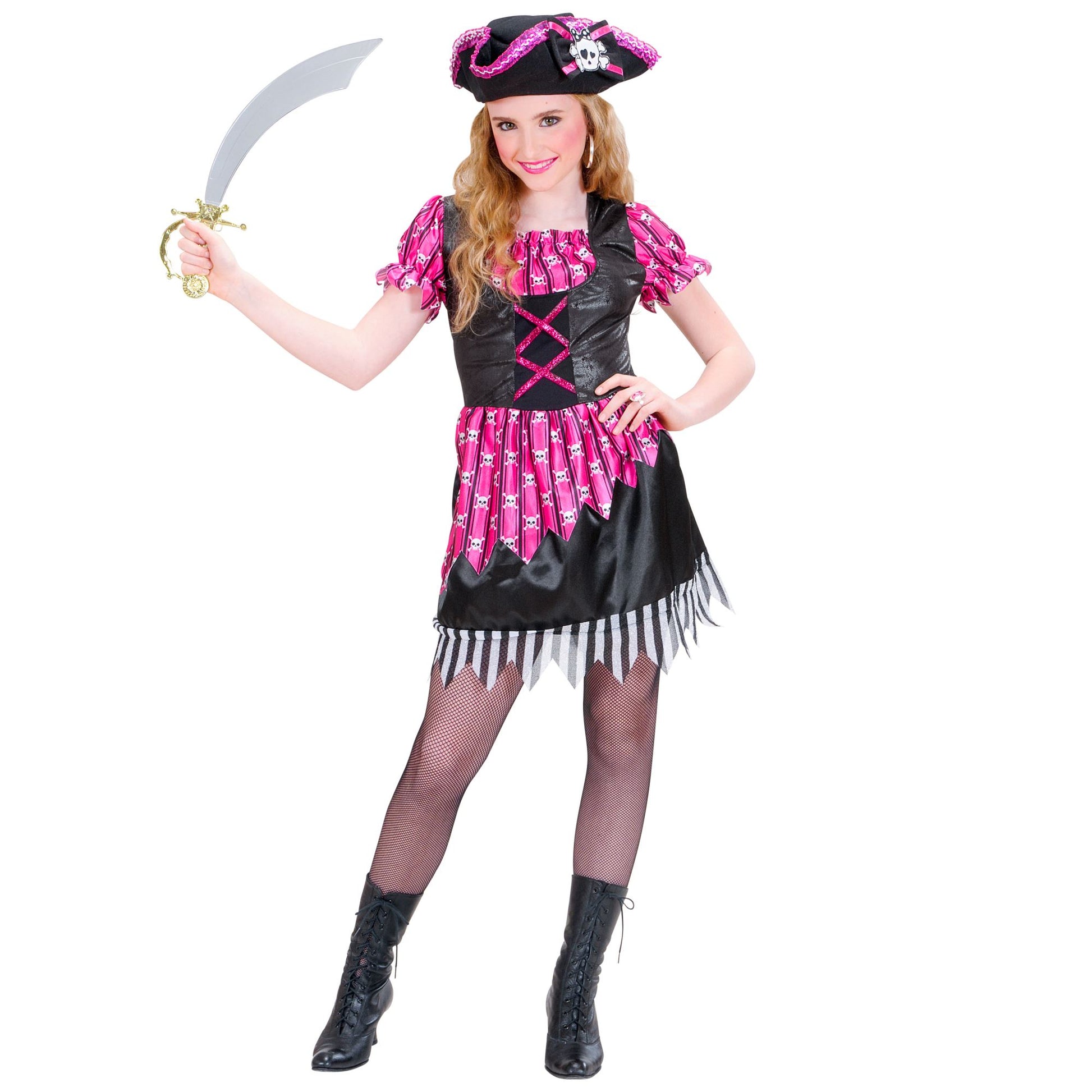 "FANCY BUCCANEER" (Kleid, Hut) – Vorderansicht