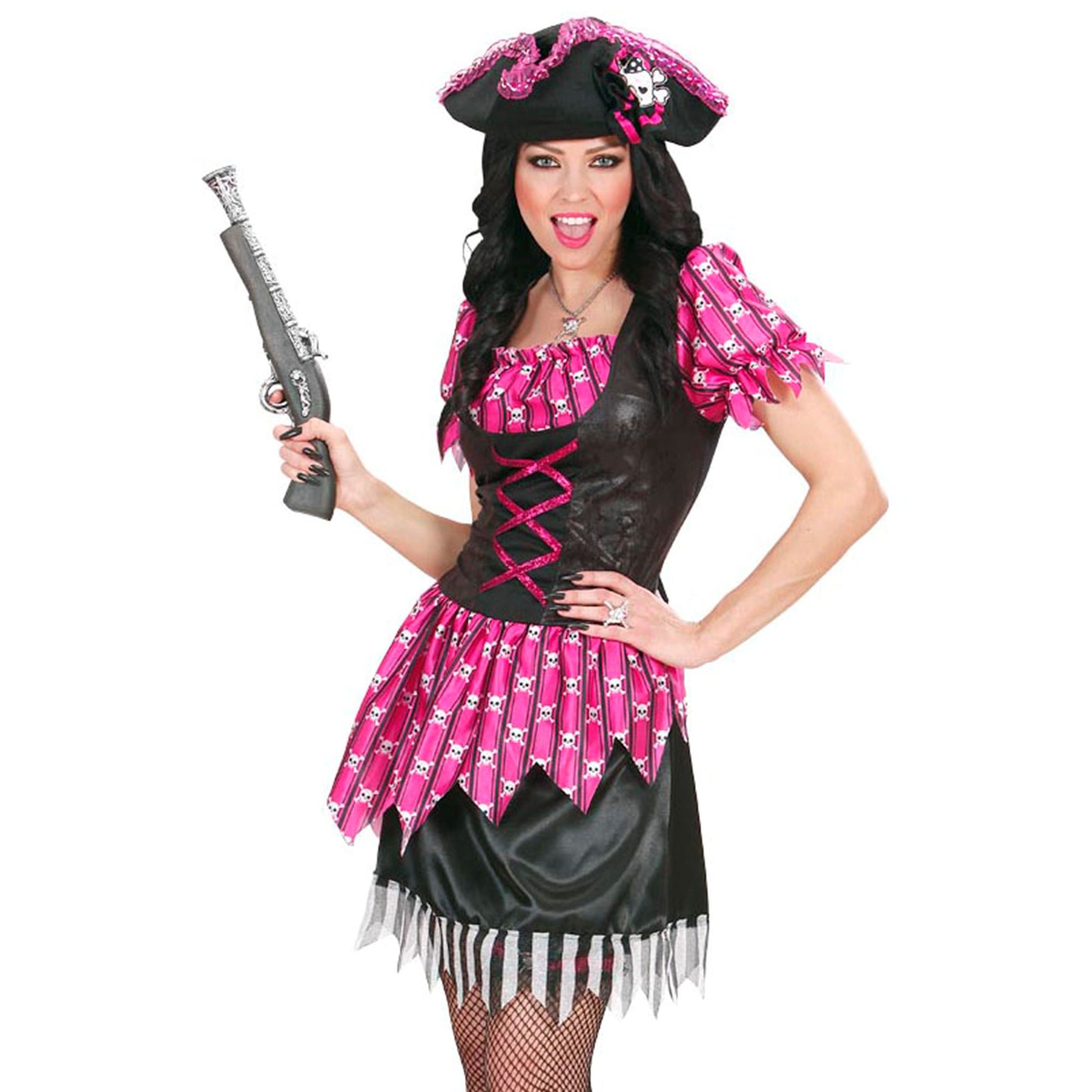 "FANCY BUCCANEER" (Kleid, Hut) – Vorderansicht