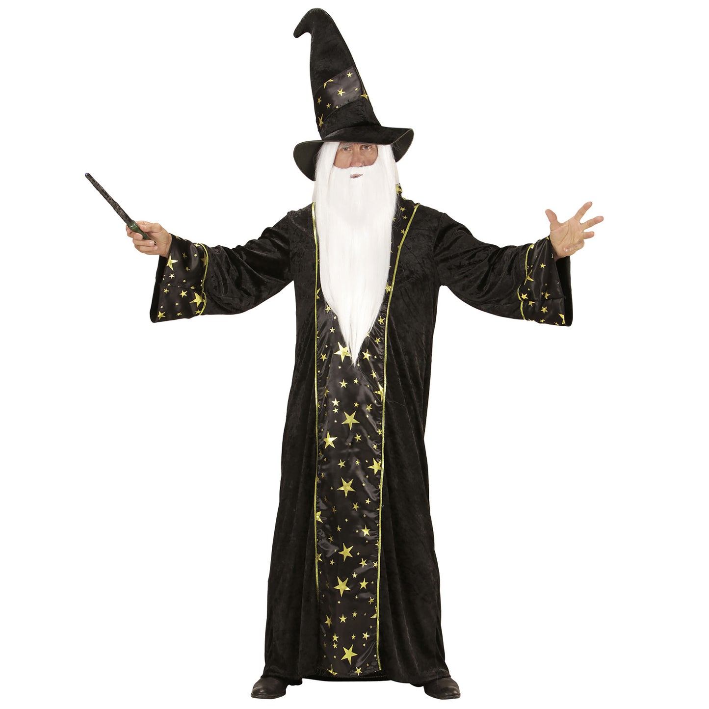 "FANTASY ZAUBERER" (Robe, Hut) – Detailansicht
