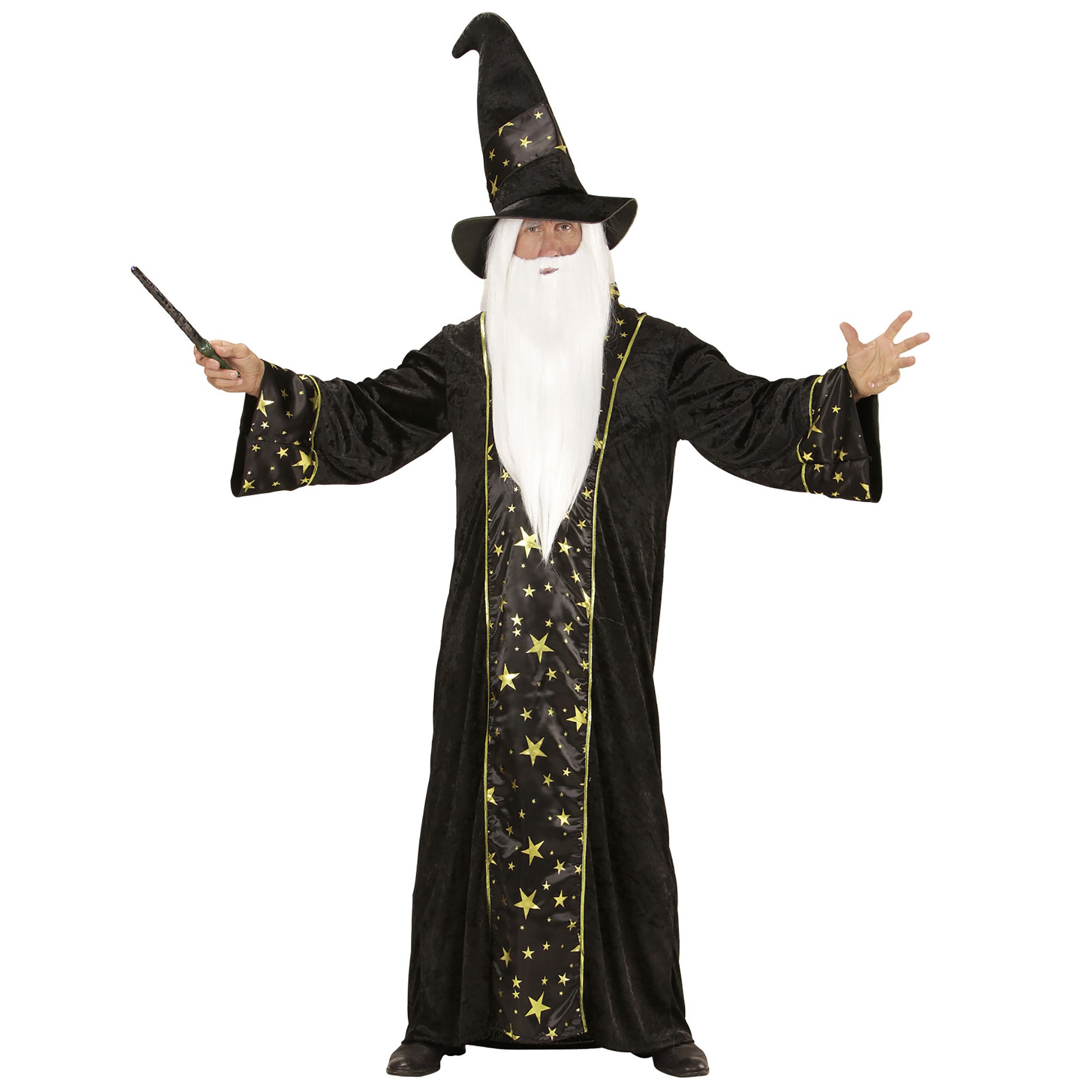 "FANTASY ZAUBERER" (Robe, Hut) – Detailansicht