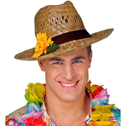 "FARMERHUT MIT SONNENBLUME" aus Stroh – Ansicht 4