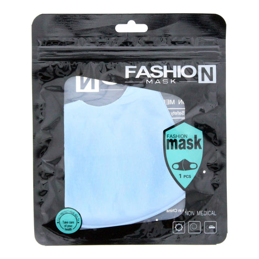 Fashion Fashion, Fashion, Textilmaske, Blau, Reusable, Unisex Regular