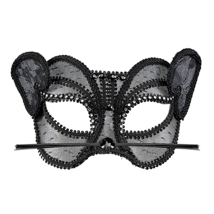 "FASHION PANTHER NUDE LOOK AUSSPITZE MIT STRASS" – Vorderansicht