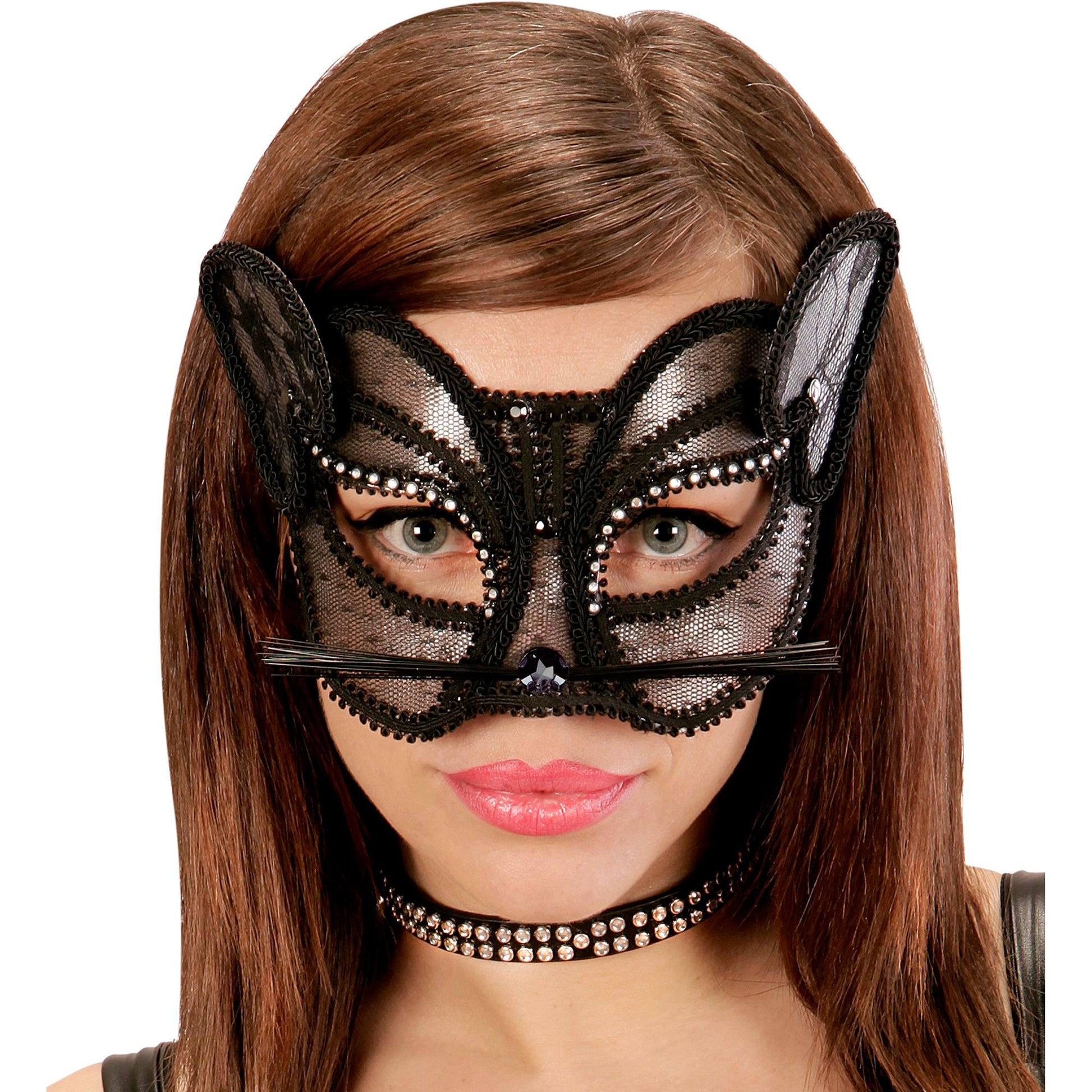 "FASHION PANTHER NUDE LOOK AUSSPITZE MIT STRASS" – Ansicht 3