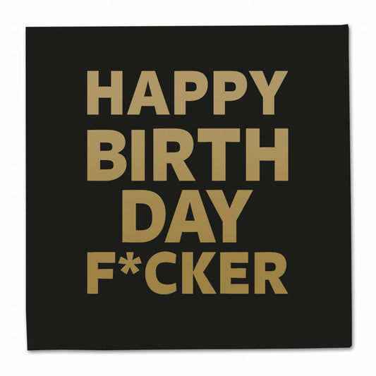 Fasnacht24.ch Lustige Geburtstag Servietten – 20er Pack 2-lagig 32,7 cm - Fasnacht24.ch