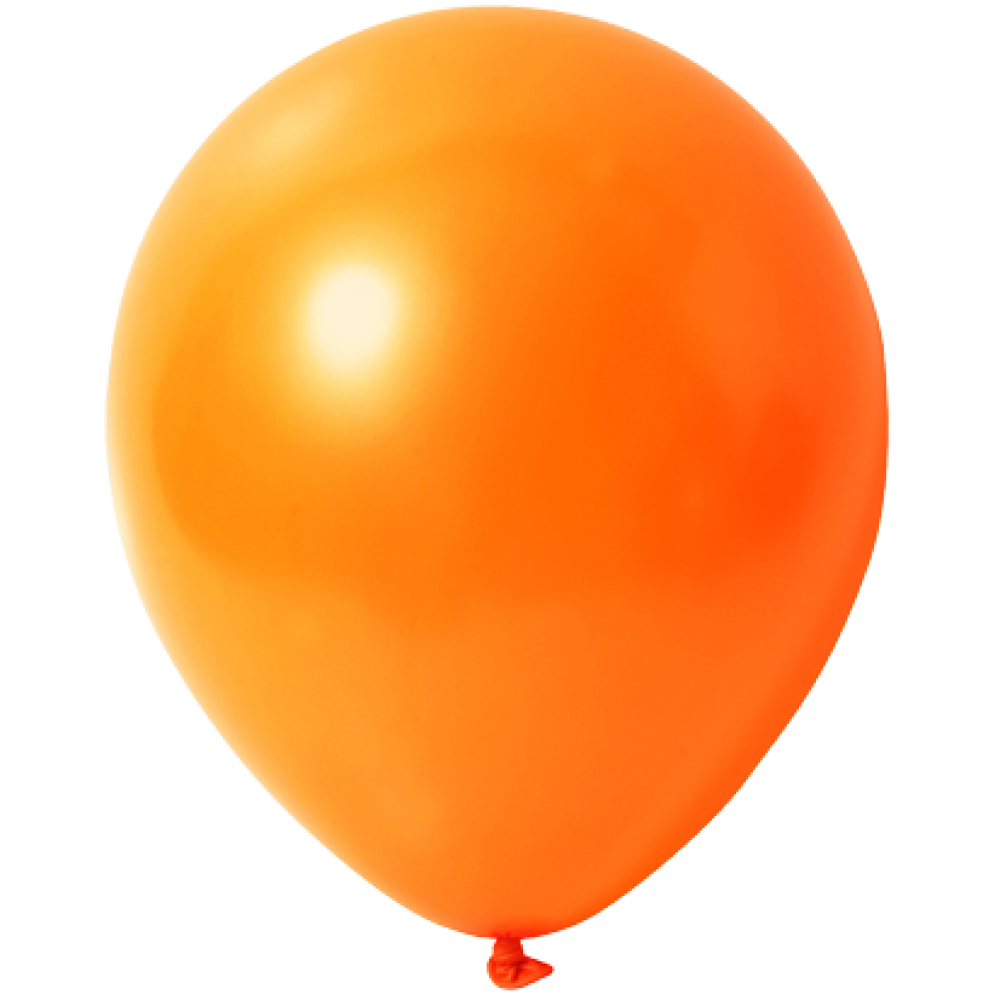 Latexballons Metallic Orange – 30 cm, 10er Pack | Fasnacht24.ch - Fasnacht24.ch