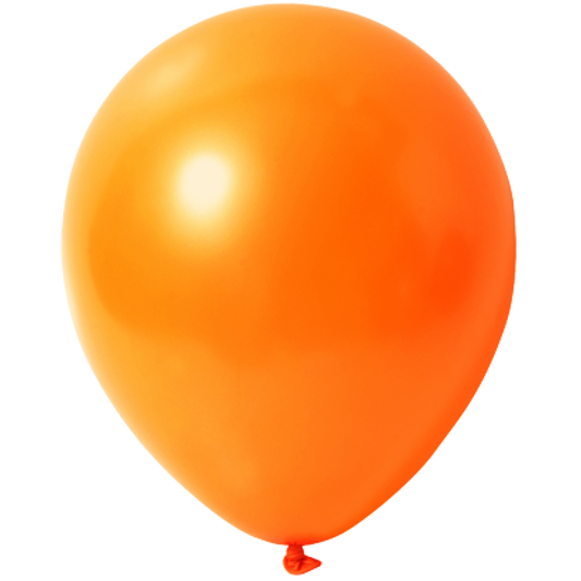 Latexballons Metallic Orange – 30 cm, 10er Pack | Fasnacht24.ch - Fasnacht24.ch