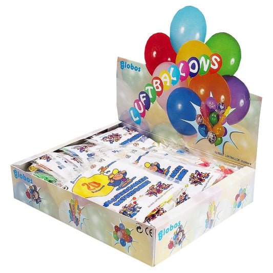 Fasnacht24.ch Wasserballons – 20 Stück Selbstbindend Im Polybeutel - Fasnacht24.ch