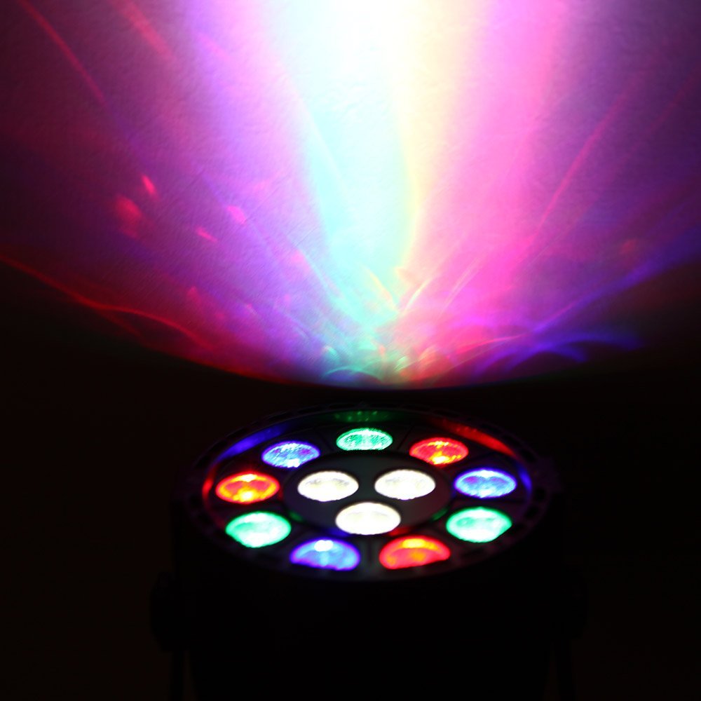 RGBW PAR LED Bühnenscheinwerfer – Fasnacht24 12x1W DMX512 Stage Light – Ansicht 8
