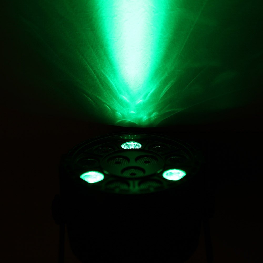 RGBW PAR LED Bühnenscheinwerfer – Fasnacht24 12x1W DMX512 Stage Light – Anwendungsansicht