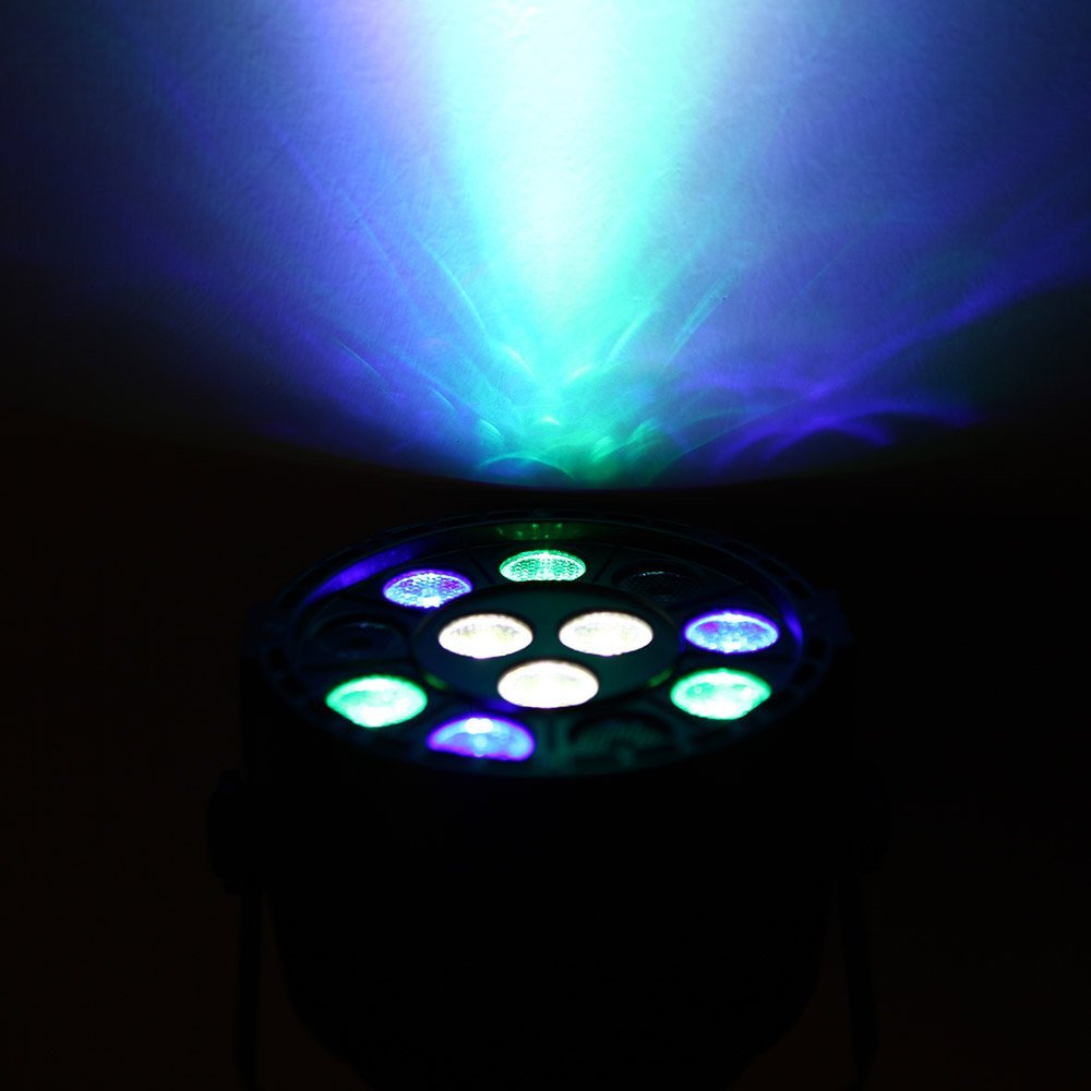 RGBW PAR LED Bühnenscheinwerfer – Fasnacht24 12x1W DMX512 Stage Light – Ansicht 7