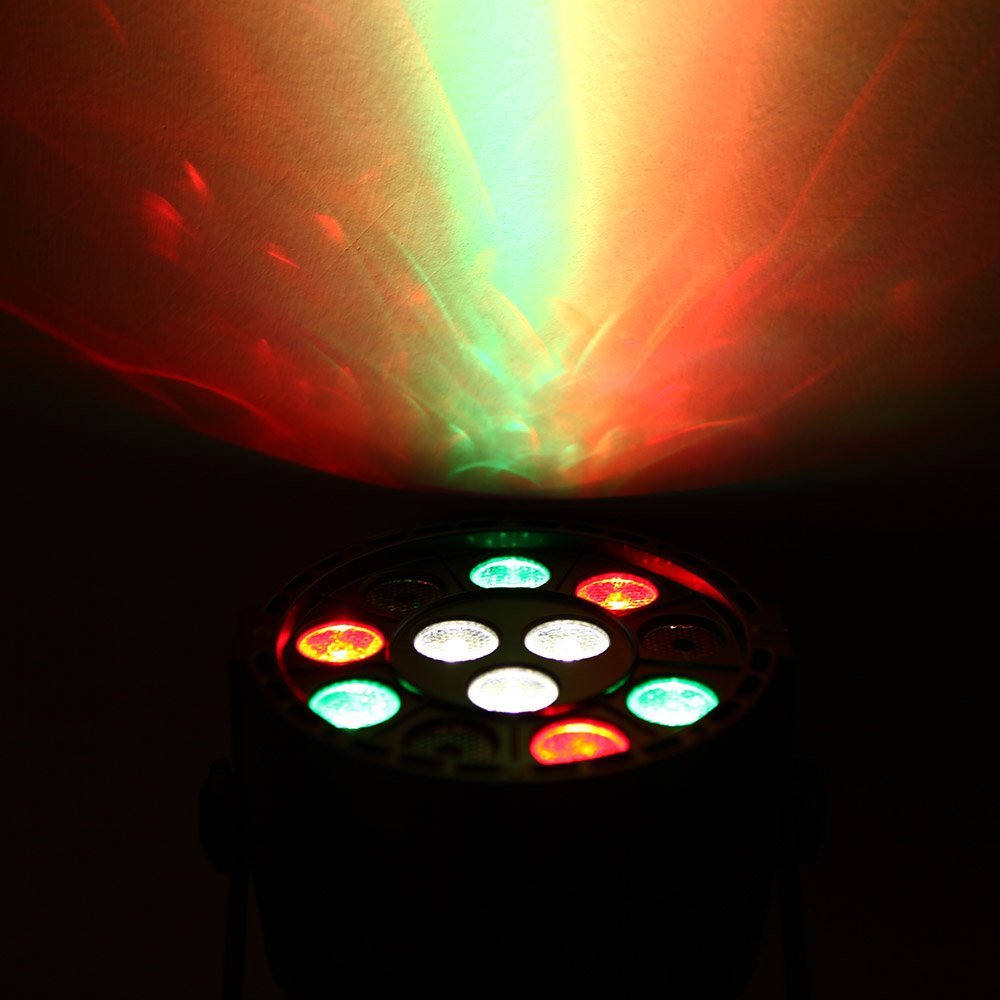 RGBW PAR LED Bühnenscheinwerfer – Fasnacht24 12x1W DMX512 Stage Light – Ansicht 9