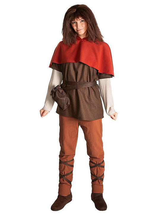 Ronja Räubertochter Kostüm Erwachsene – Fasnacht24 5-Teiliges Set Baumwolle & Wolle - Fasnacht24.ch