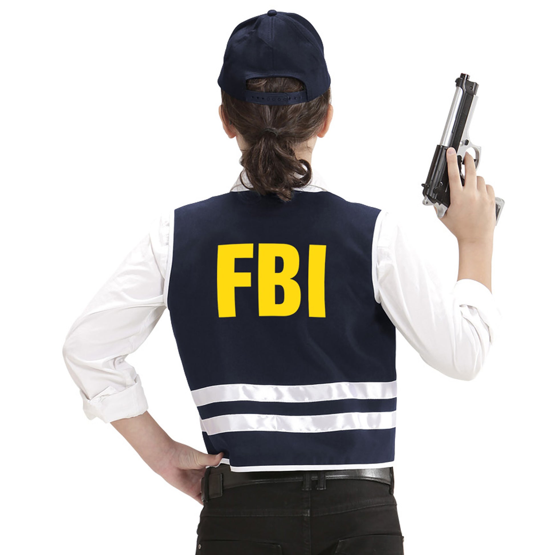"FBI AGENT" (Weste, Hut) – Ansicht 3