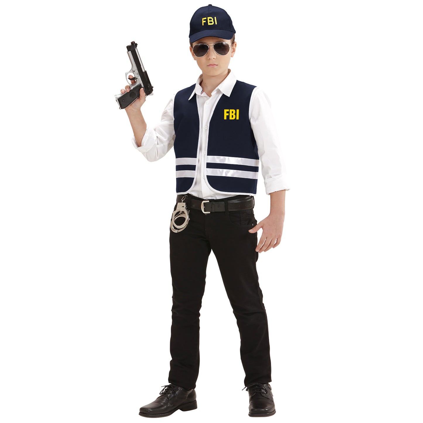 "FBI AGENT" (Weste, Hut) – Ansicht 4