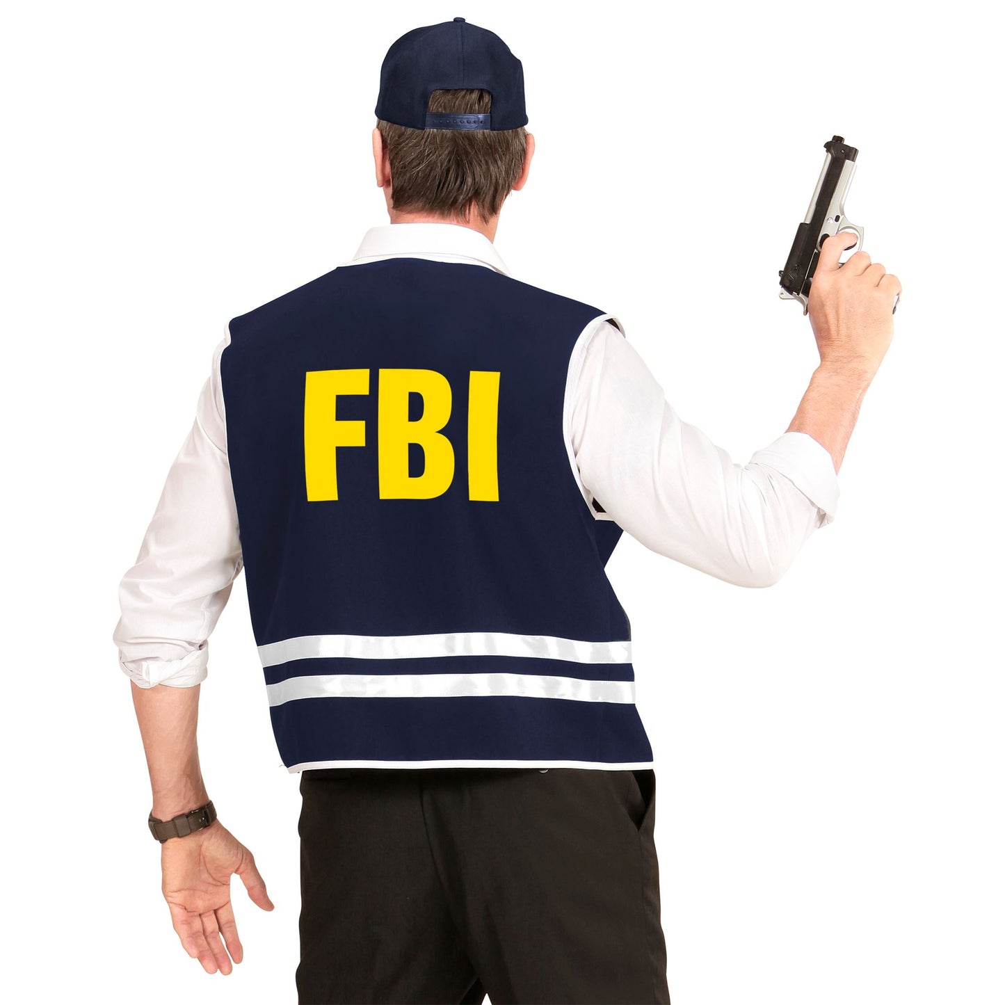 "FBI AGENT" (Weste, Hut) – Ansicht 3