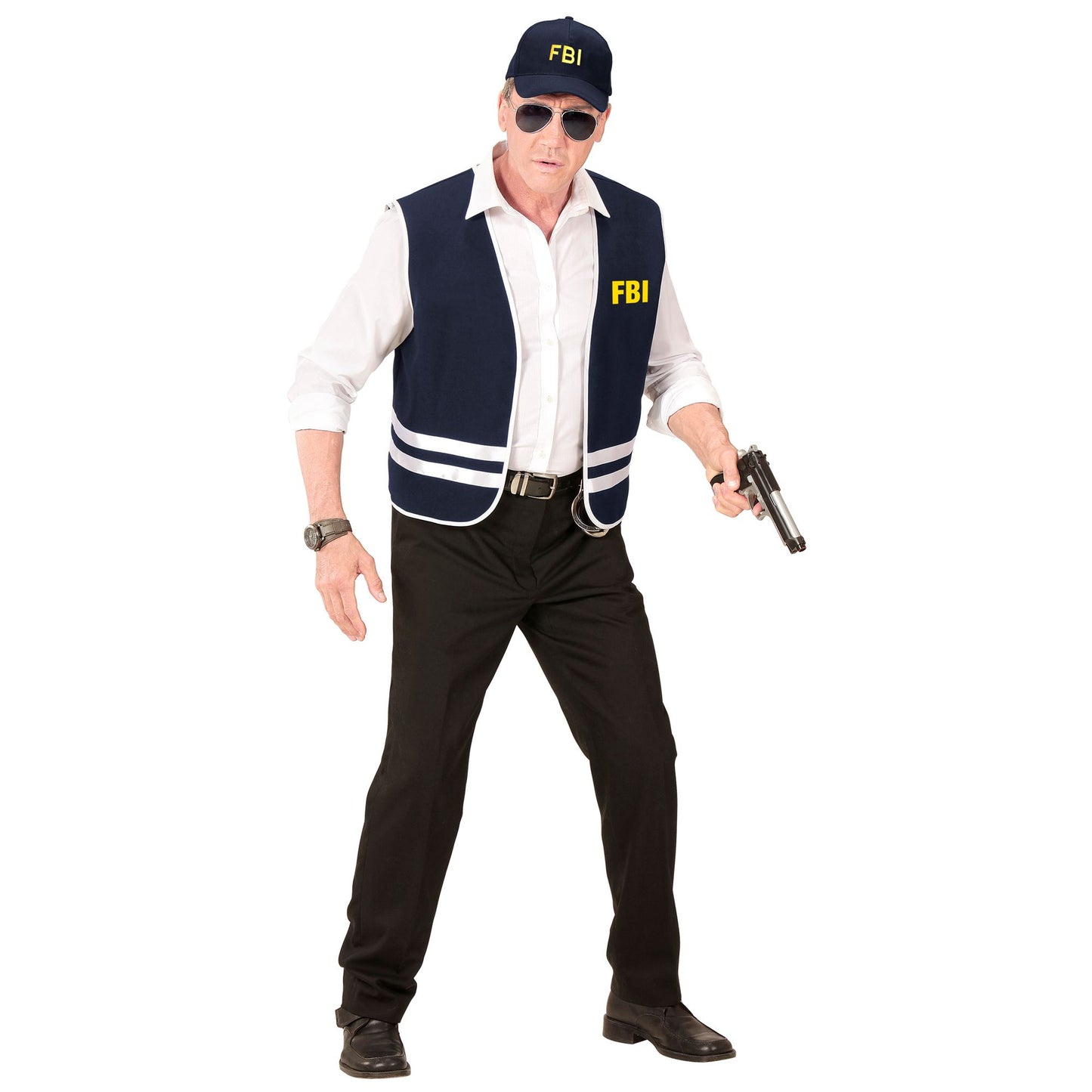 "FBI AGENT" (Weste, Hut) – Ansicht 4