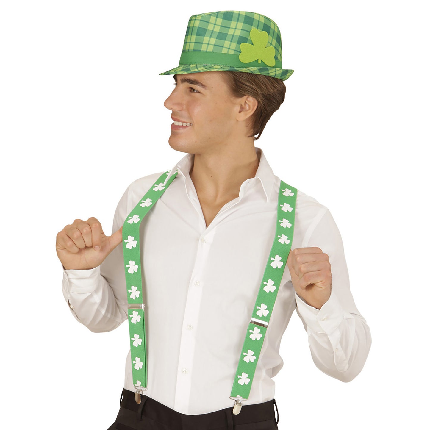 "FEDORA HUT ST. PATRICK'S DAY MIT IRISCHEM KLEEBLATT" – Ansicht 4