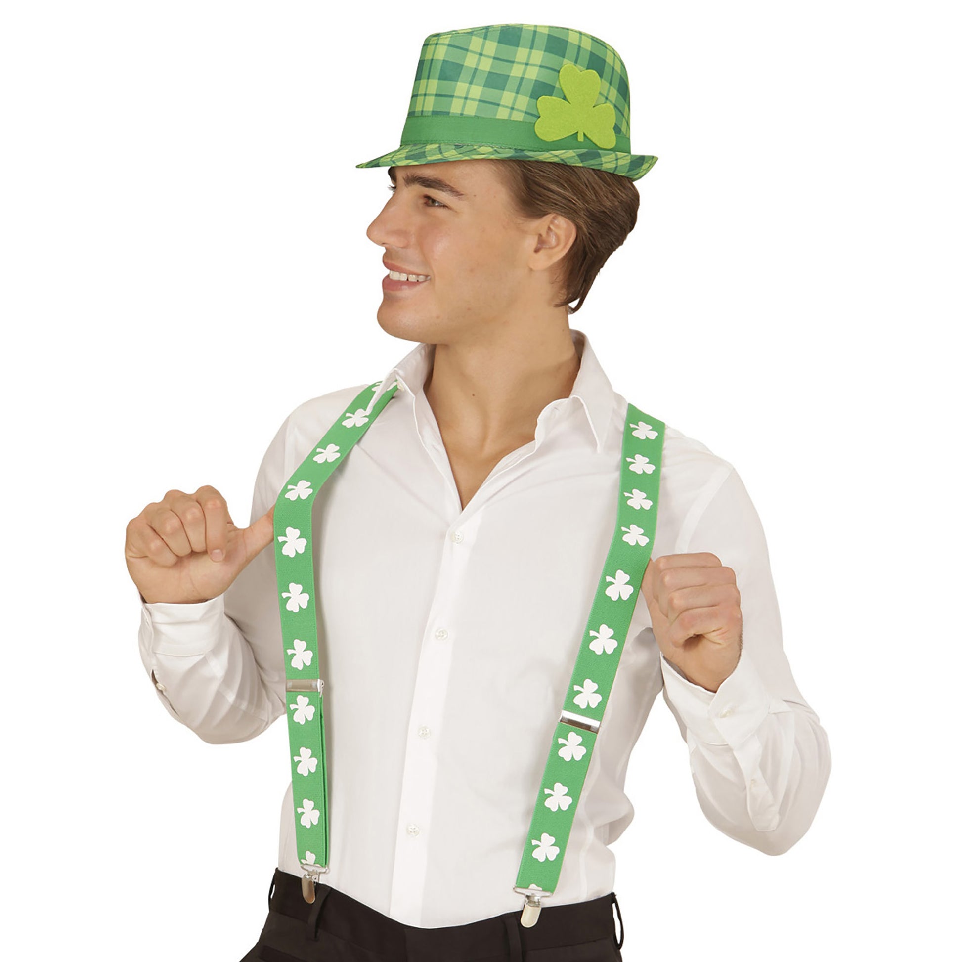 "FEDORA HUT ST. PATRICK'S DAY MIT IRISCHEM KLEEBLATT" – Ansicht 4