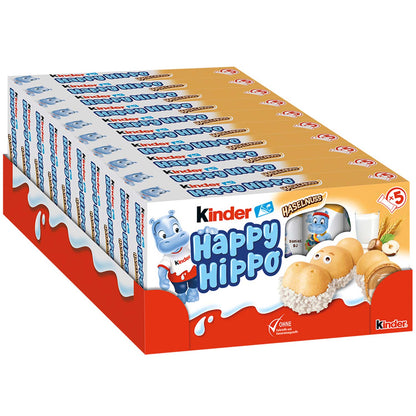 Ferrero Kinder Happy Hippo Haselnuss 5er Waffelriegel 103,5 g