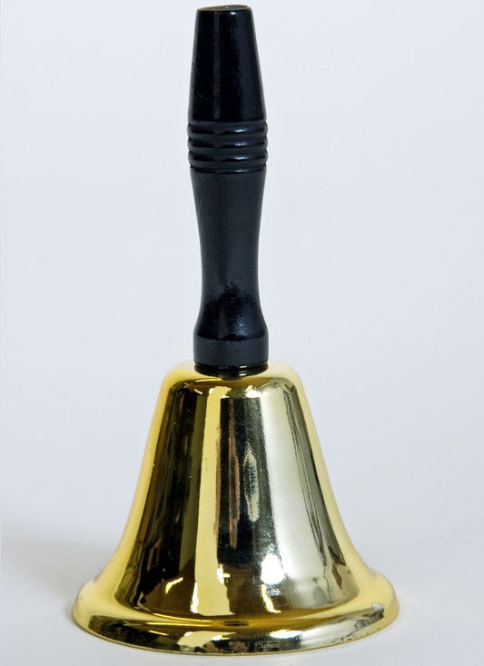 Weihnachtsglocke Mit Holzgriff – 18 cm – Festartikel Müller - Fasnacht24.ch