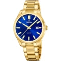FESTINA ACERO CLASICO F20740_2 Date Armbanduhr 42 mm Gold ansicht-3