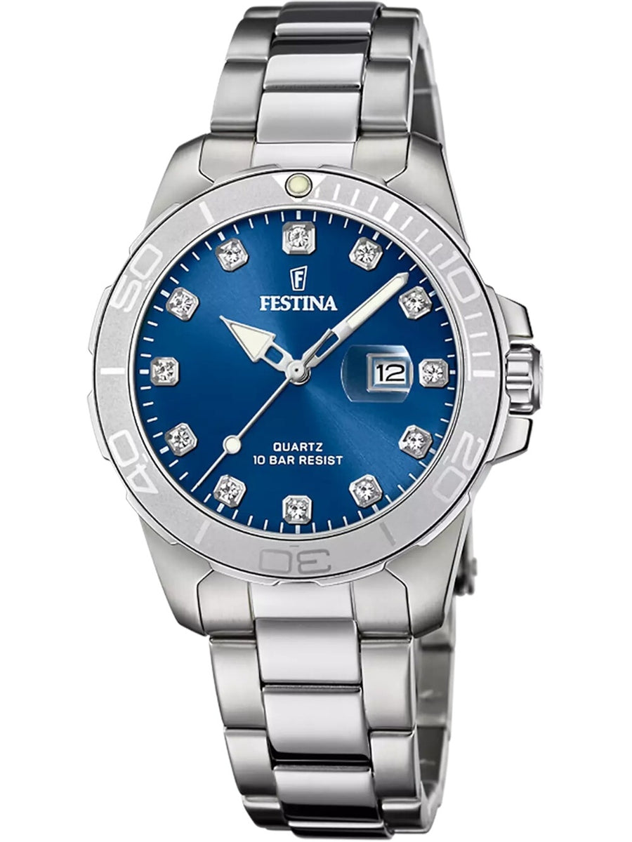 FESTINA BOYFRIEND COLLECTION F20503_6 Damen Quarzuhr mit Datum – Detailansicht